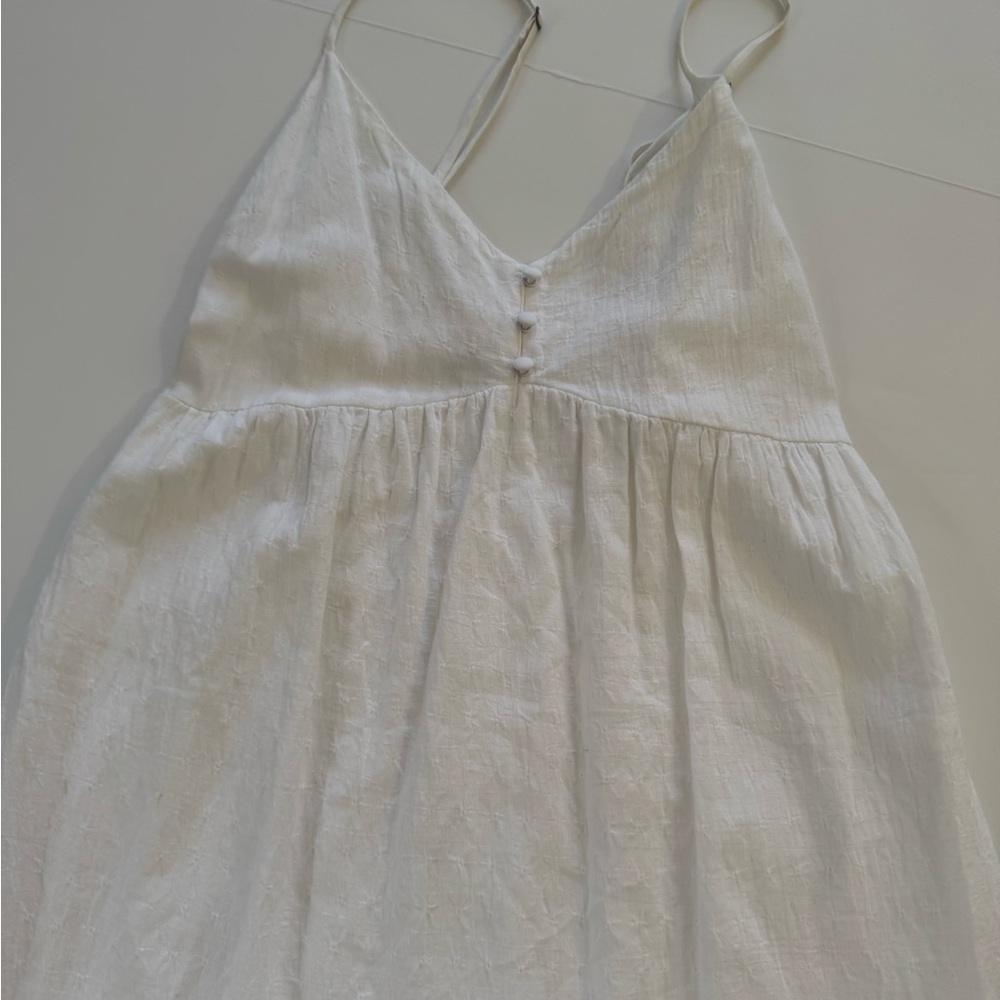 Abercrombie & Fitch white Textured Dress - Picture 2 of 9